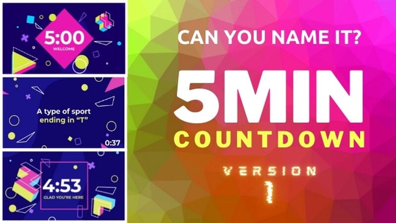 Can You Name - Countdown Video